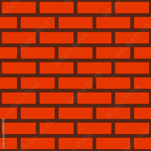 Seamless brick block background pattern