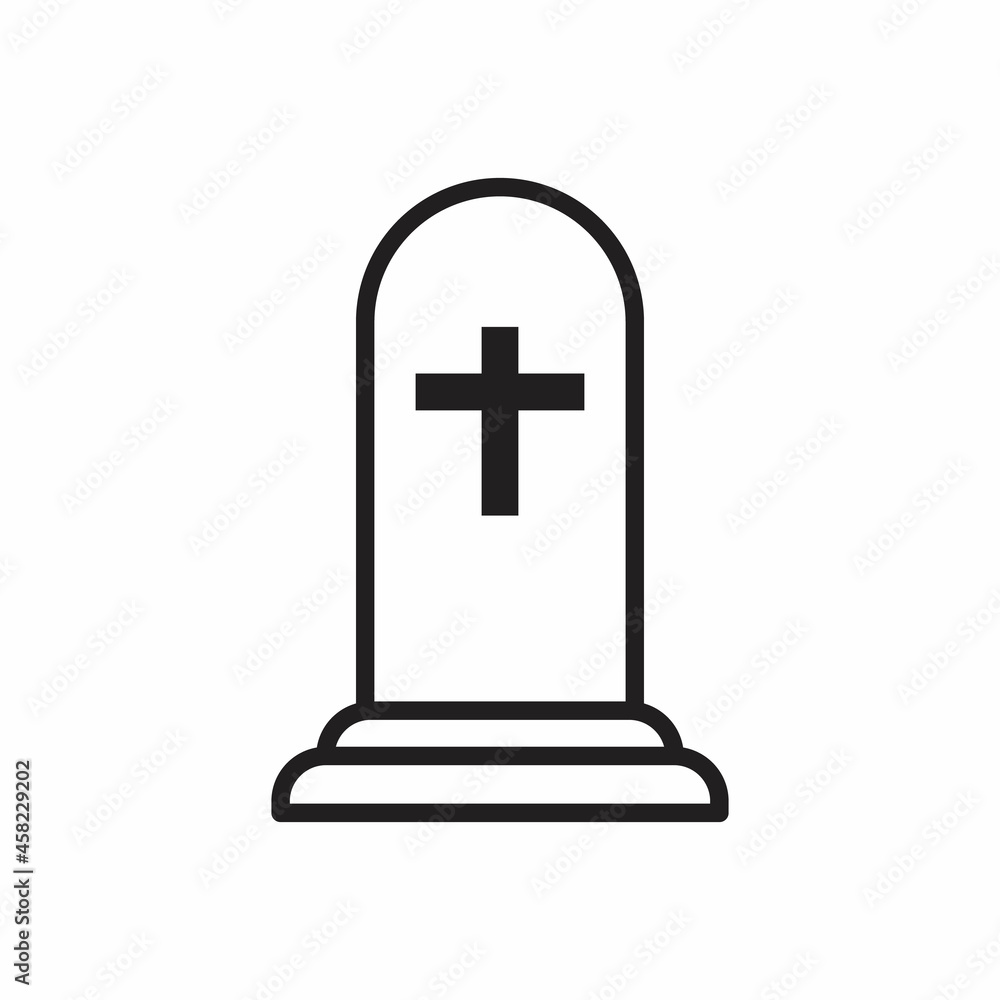 Tombstone with christian cross grave gravestones Tombstone with christian cross grave gravestones