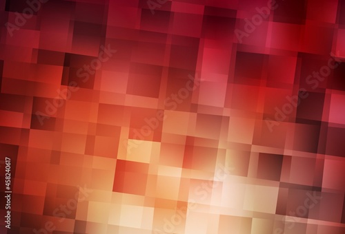 Dark Red vector pattern in square style.