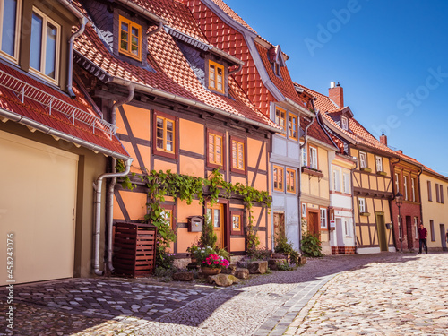 Fototapeta Naklejka Na Ścianę i Meble -  Old town of Quedlinburg in the Harz Mountains