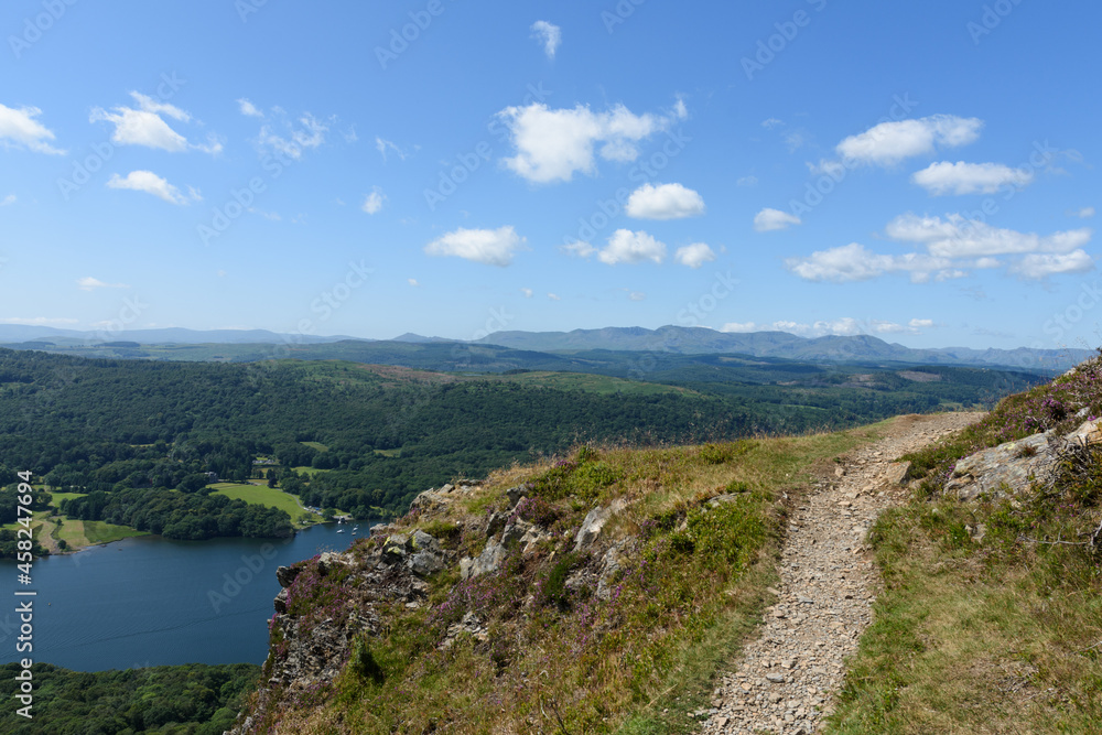 View from Gummers How trail of Lake Windermere View from Gummers How trail of Lake Windermere