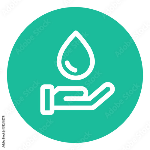 Save the water icon