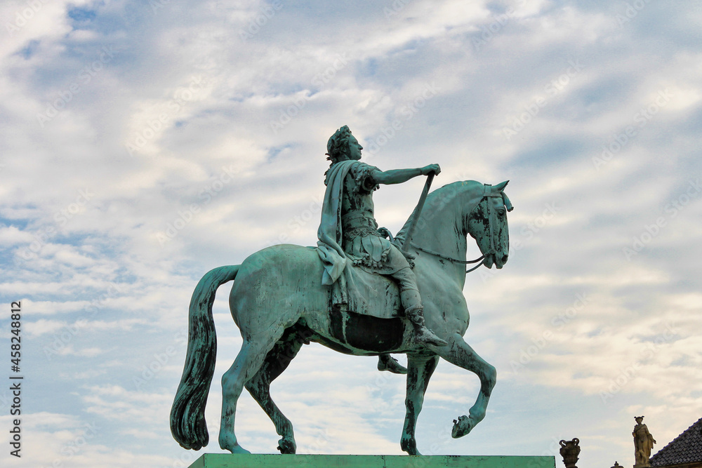 Frederick V of Denmark equestrian statue - Copenhagen, Denmark
