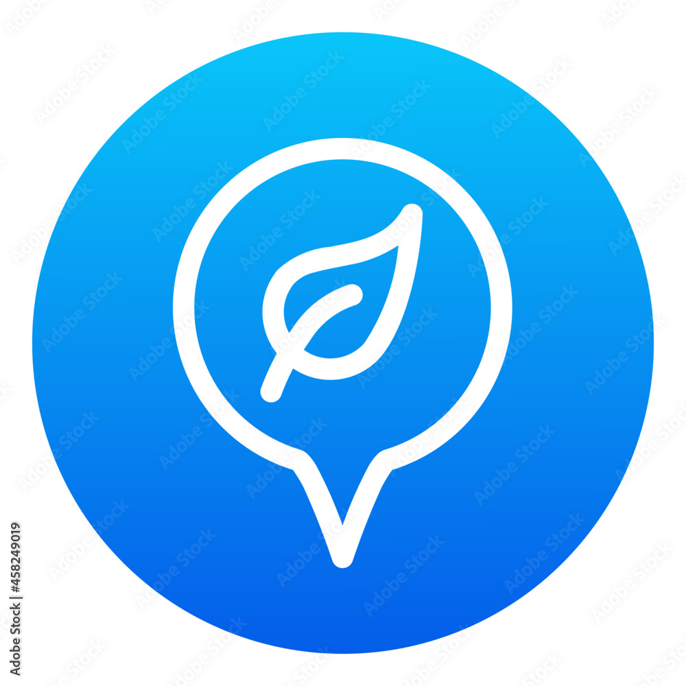 Eco pin location icon Eco pin location icon