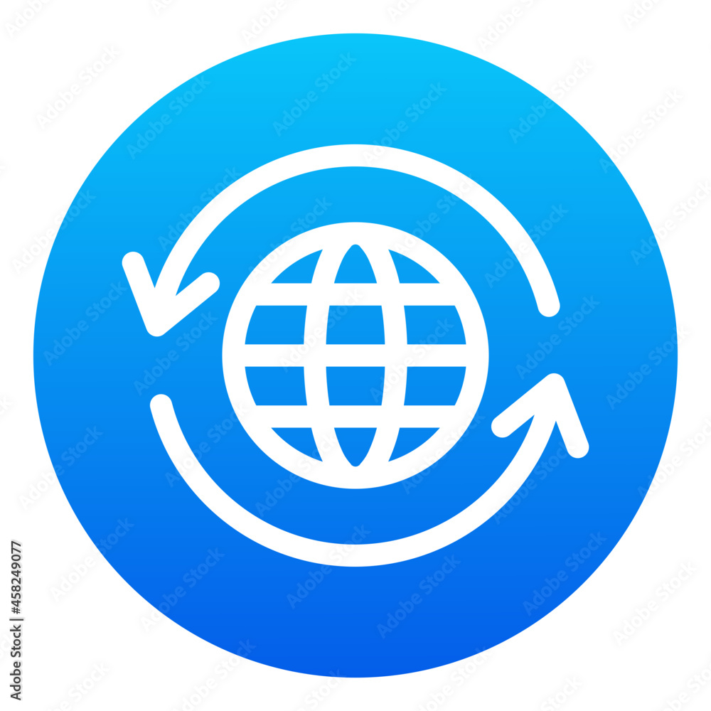 Global renewable icon Global renewable icon