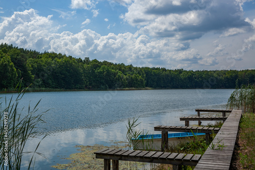 lake in the mountains