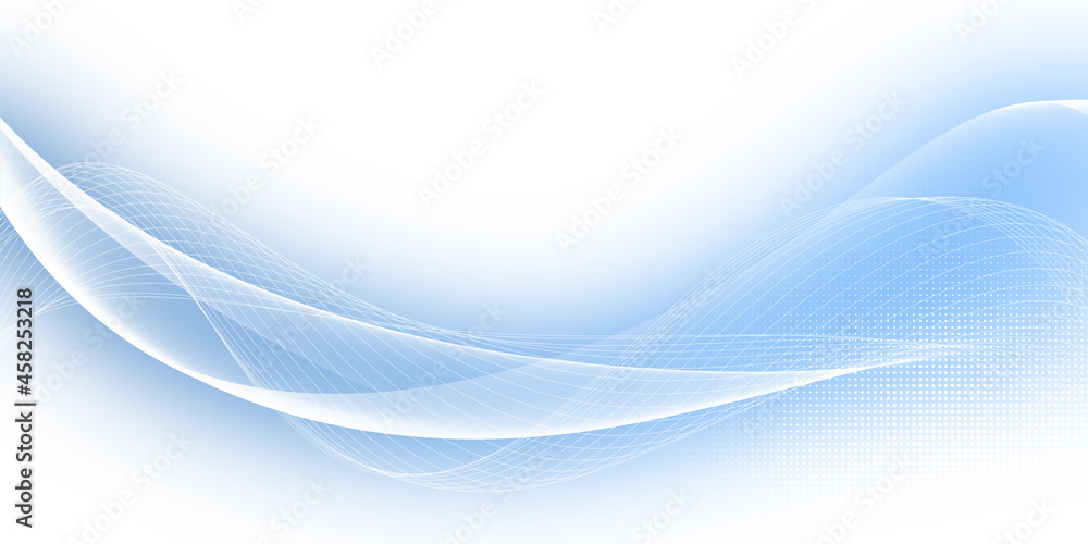 Color light blue abstract waves design Color light blue abstract waves design