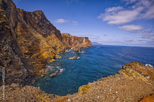 Sao Laurenco in Madeira - rock, clif, sea 