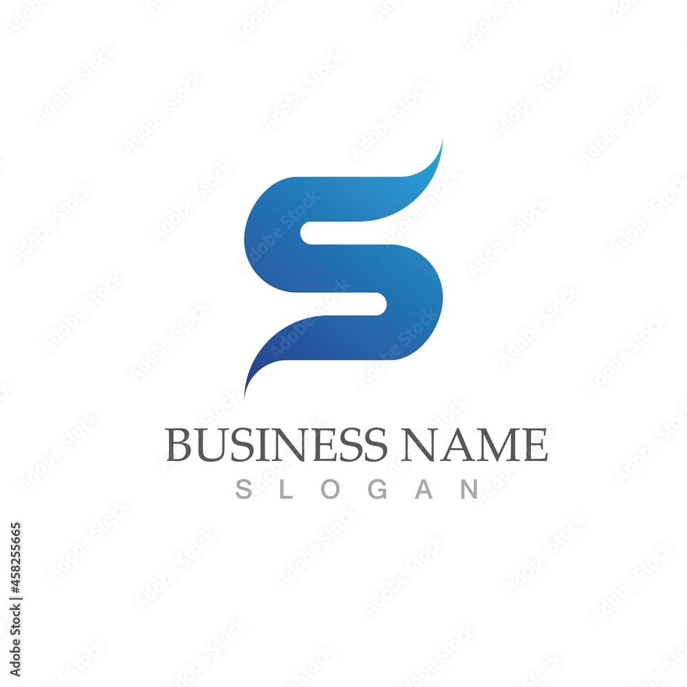 Business corporate S letter logo Business corporate S letter logo