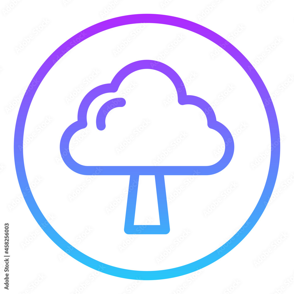 Trees forest icon Trees forest icon