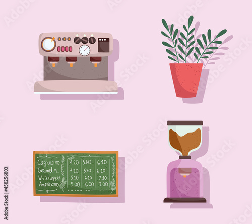 coffee shop icons
