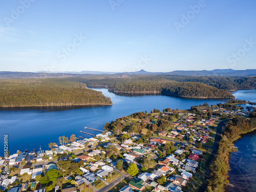 Burrill Lake bridge, South Coast, NSW, Australia © Brayden
