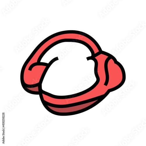 gizzard chicken color icon vector. gizzard chicken sign. isolated symbol illustration