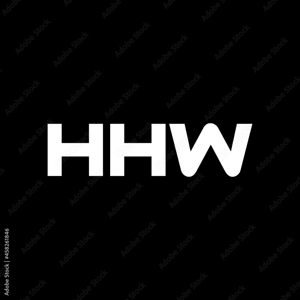HHW letter logo design with white background in illustrator, vector logo modern alphabet font overlap style. calligraphy designs for logo, Poster, Invitation, etc. HHW letter logo design with white background in illustrator, vector logo modern alphabet font overlap style. calligraphy designs for logo, Poster, Invitation, etc.