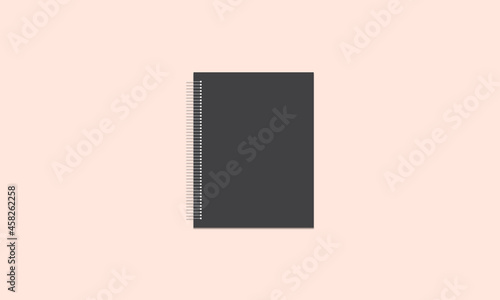 letterhead vector mockup, cover template