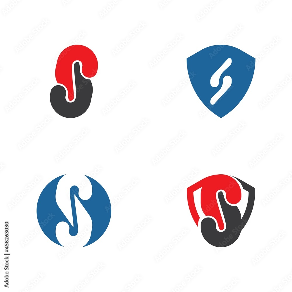 Business corporate S letter logo