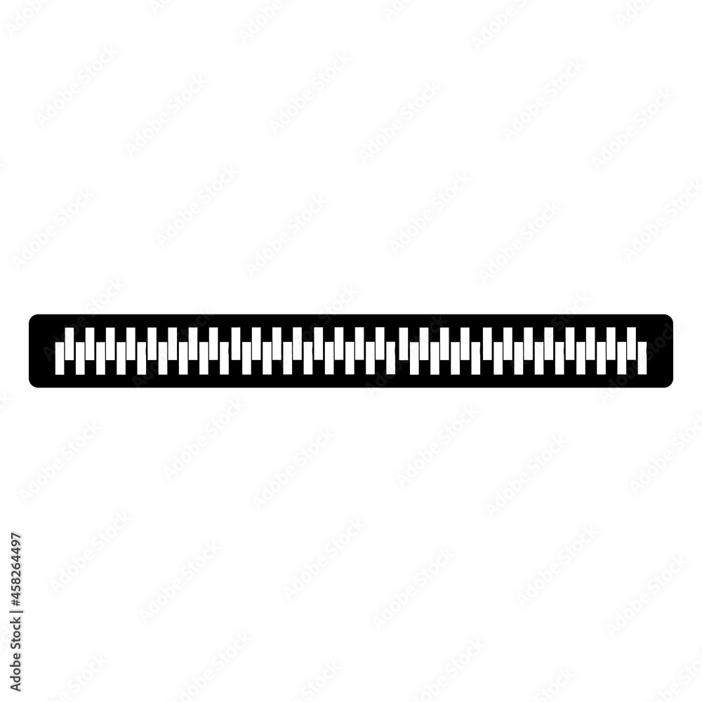 Zipper icon logo vector