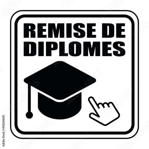 Logo remise de diplômes.