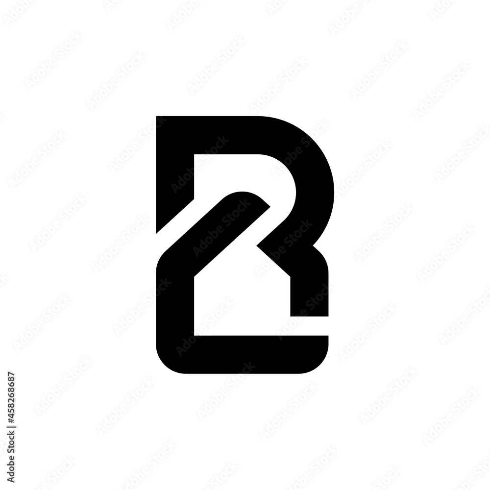 Vector Logo Letter R Real Estate House Monogram Vector Logo Letter R Real Estate House Monogram