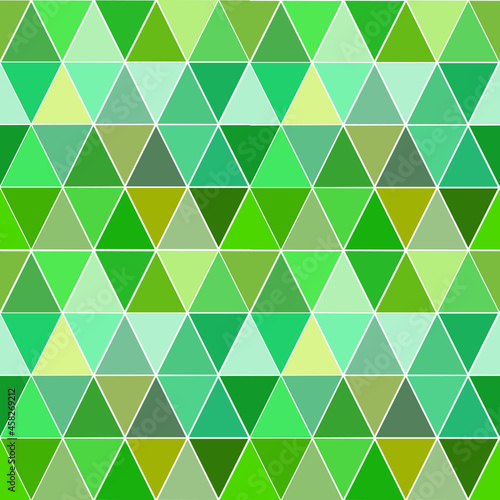 Seamless pattern  abstract of colorful triangles.Geometric mosaic wall .For background, fabric,card.