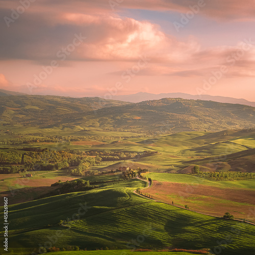 tuscany val d'orcia landscape © Francesco