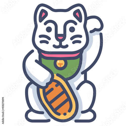 lucky cat icon