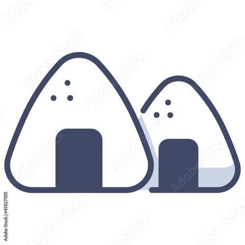 onigiri rice icon