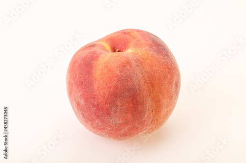 Fresh ripe sweet peach fruit