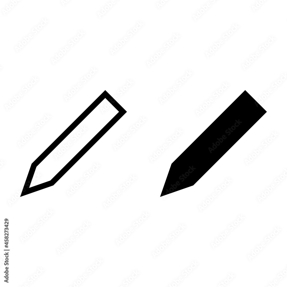 Pencil Icon Vector Pencil Icon Vector