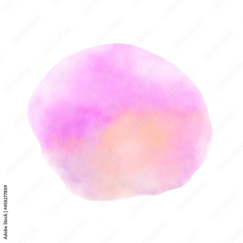 Pink watercolor on white background. Abstract. Pink watercolor on white background. Abstract.