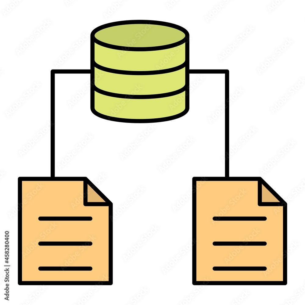 Vector Safe Documents Filled Outline Icon Design Vector Safe Documents Filled Outline Icon Design