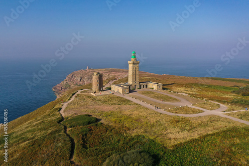 aerial view of cape frehel on brittany in france © AUFORT Jérome