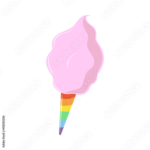 rainbow cotton candy