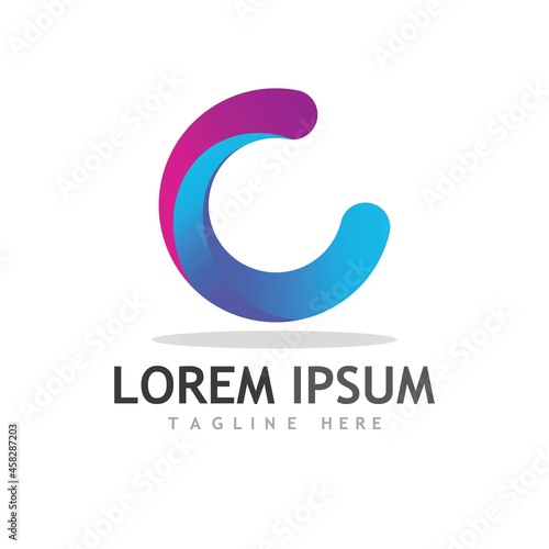 C Letter Logo Template Free Download C Letter Logo Template - GFXLoad
