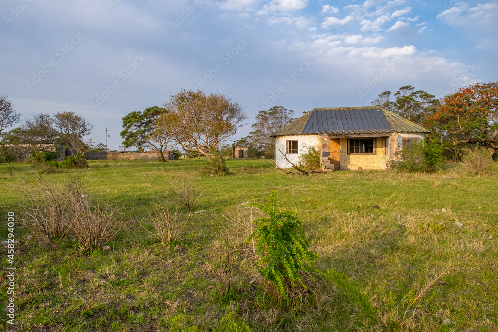 Abandoned farmhouse in South Africa