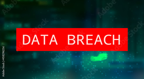 Futuristic Digital Technology Vector Background. Cyber Attack, Ransomware, Malware, Scareware