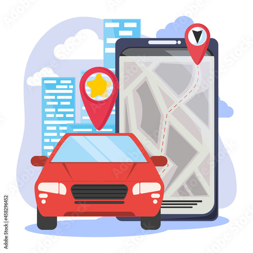 phone with transport app