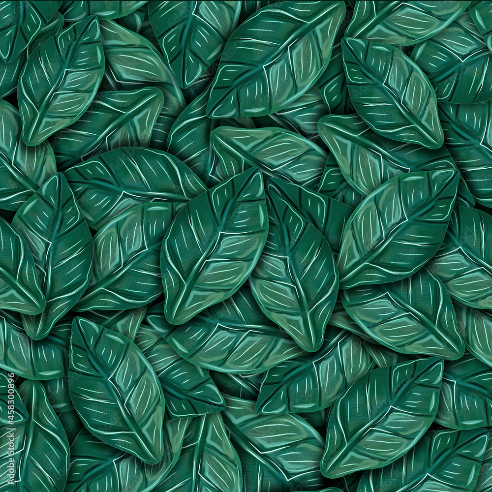  green leaf texture, tropical background, eco concept	