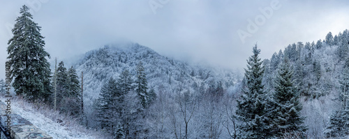 Tennessee Mountains in Snow
