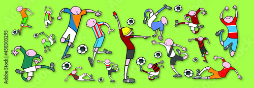 Plakat soccer