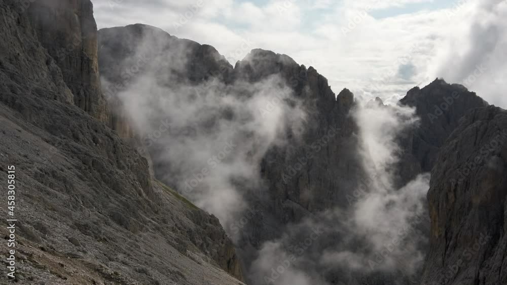 DOLOMITI - TRENTINO - Clouds in Mountains Dolomites -it's time to rain DOLOMITI - TRENTINO - Clouds in Mountains Dolomites -it's time to rain