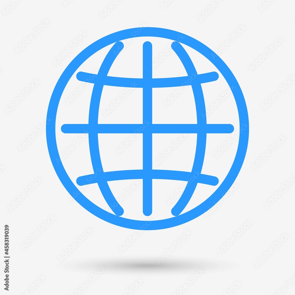 Web icon isolated object. Vector illustration. Web icon isolated object. Vector illustration.