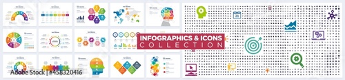 infographics & icons collection photo