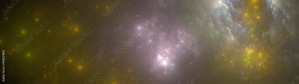 Fototapeta premium abstract space galaxy with stars 