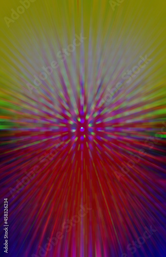 An abstract psychedelic burst background image. 
