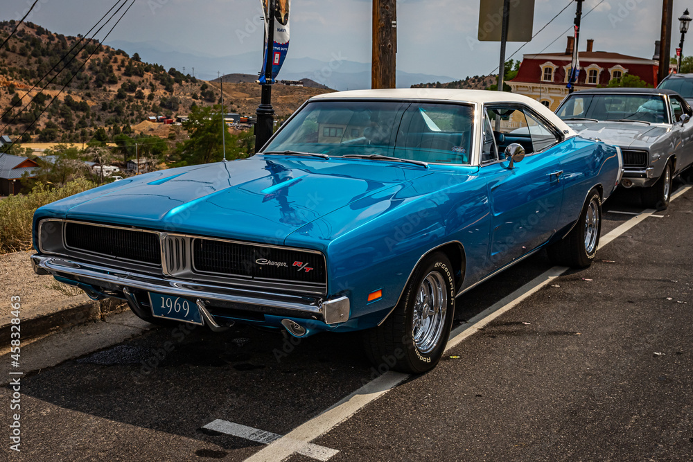 1969 Dodge Charger RT Hardtop Coupe foto de Stock | Adobe Stock