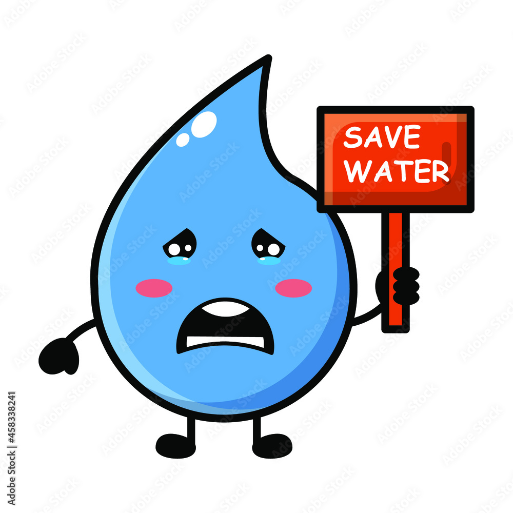 cute water cartoon illustration vector graphic cute water cartoon illustration vector graphic