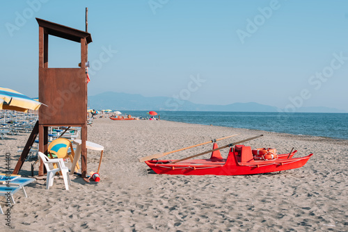 boat on the beach