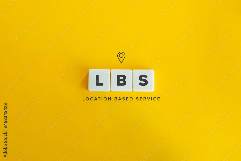 LBS (Location Based Service) banner.