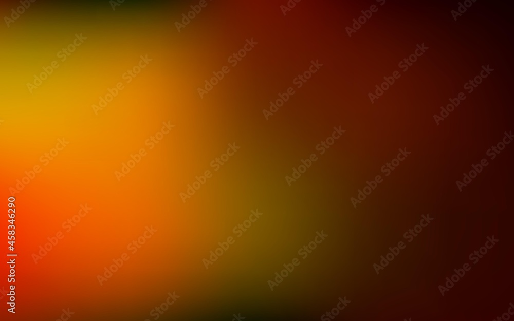 Dark orange vector blur layout.